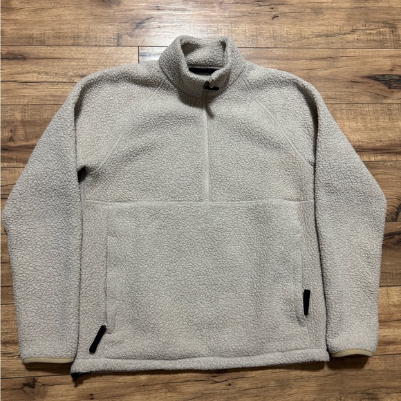 Everlane fleece half zip pullover - Picture 1 of 6